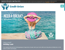 Tablet Screenshot of creditunion.ie
