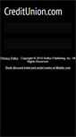 Mobile Screenshot of creditunion.com